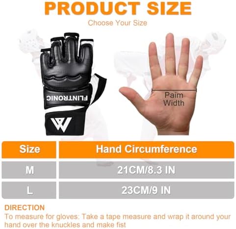 Vue 2 de Flintronic Gants De Boxe