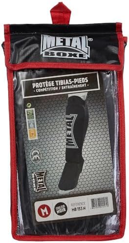 Vue 4 de Metal Boxe Protegetibiaspieds