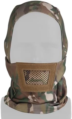 Vue 7 de Masque Integral Balaclava Masque