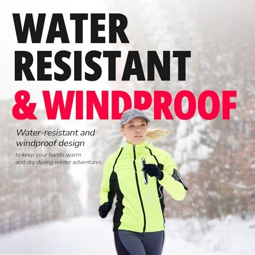 Vue 6 de Gants Dhiver Chauds Avec