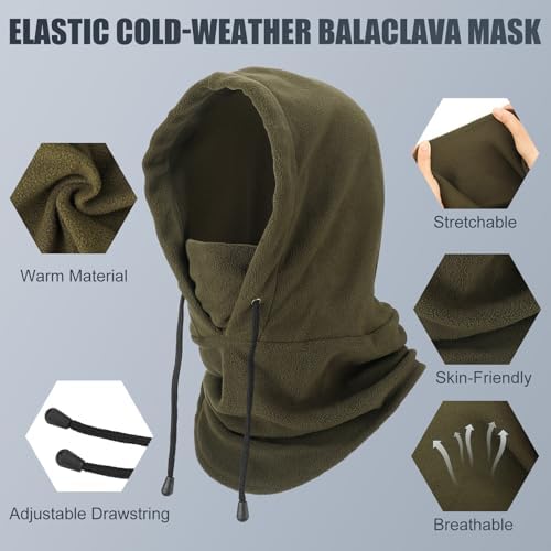 Vue 4 de Lot De Cagoules Dhiver