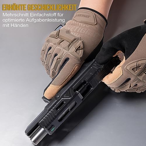 Vue 4 de Onetigris Gants Tactiques Militaires