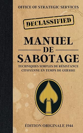 Manuel De Sabotage Techniques