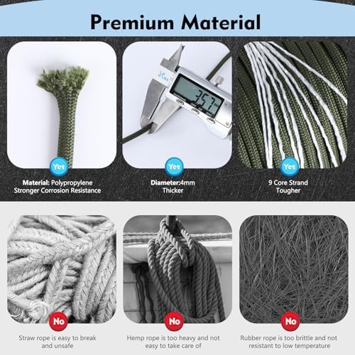 Vue 3 de Romon Paracorde Mm Corde