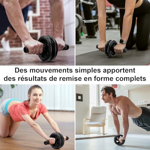 Vue 2 de Roue Abdominale Double Avec