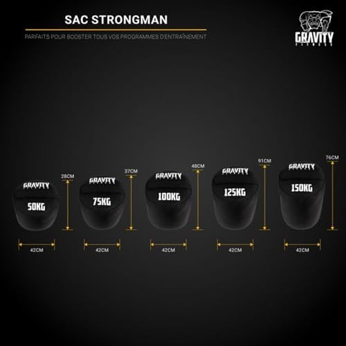 Vue 2 de Gravity Fitness Strongman Sac
