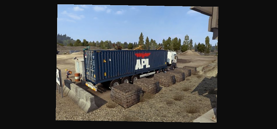 МОД Shipping Container Cargo Pack 2.4 ДЛЯ EURO TRUCK SIMULATOR 2
