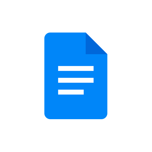 Google Docs logo