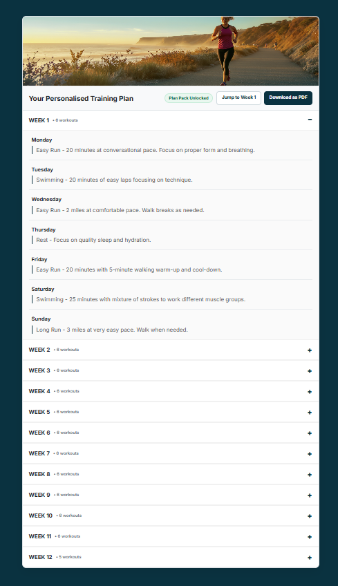 Running From Scratch — Personalised running plans that fit your life