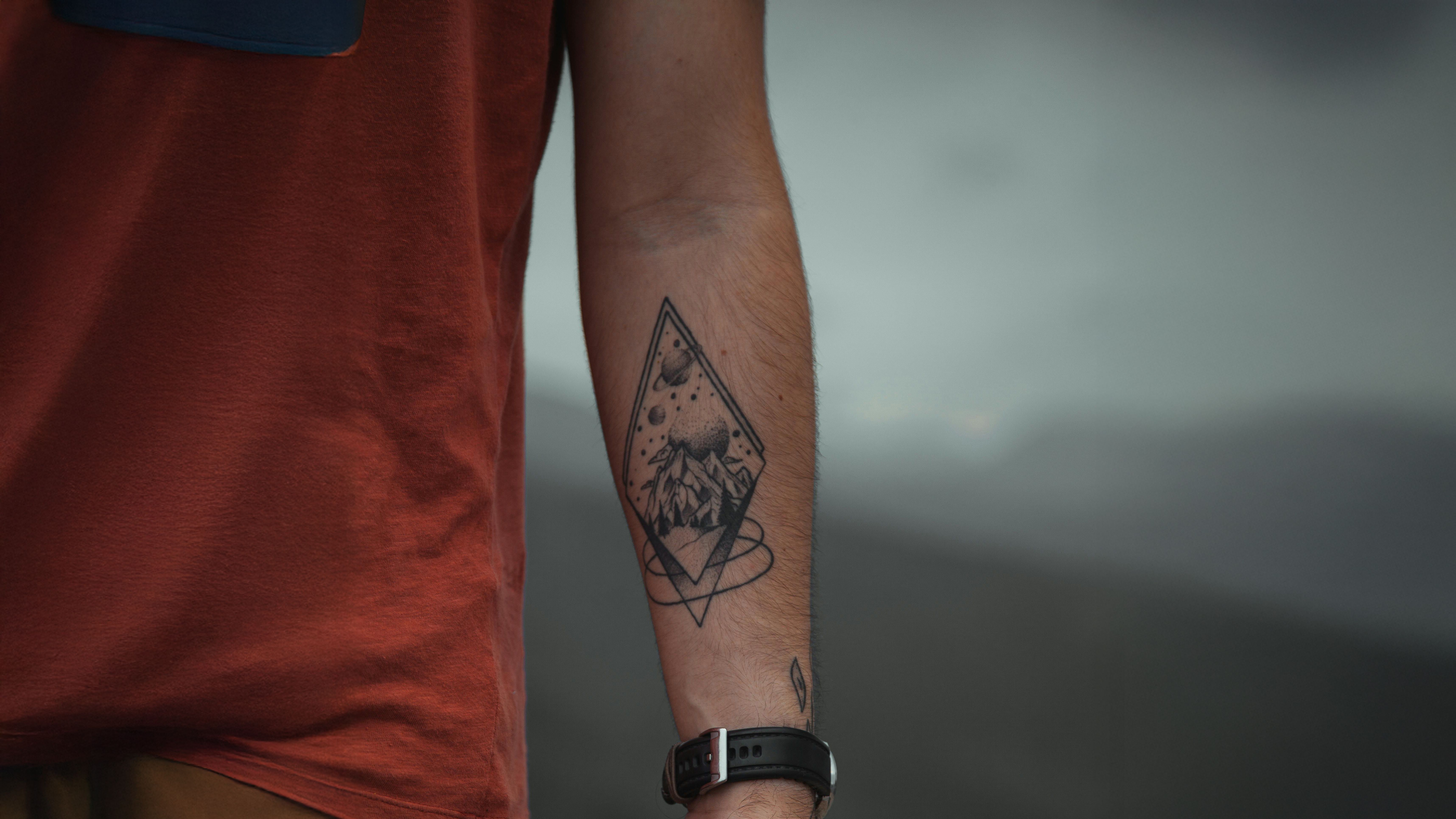Geometric tattoo