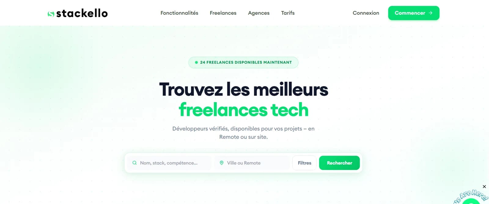 Réalisation Stackello — Plateforme SaaS