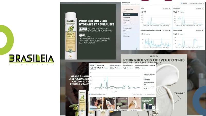 Réalisation Brasileia Cosmetics — Campagne ADS Beauté