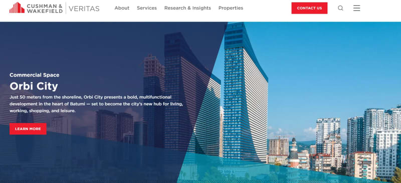 Réalisation Cushman & Wakefield Veritas — Immobilier