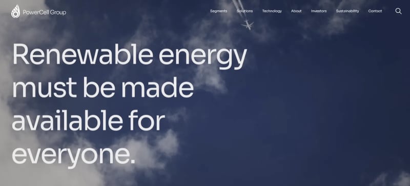 Réalisation PowerCell Group — Énergie Renouvelable