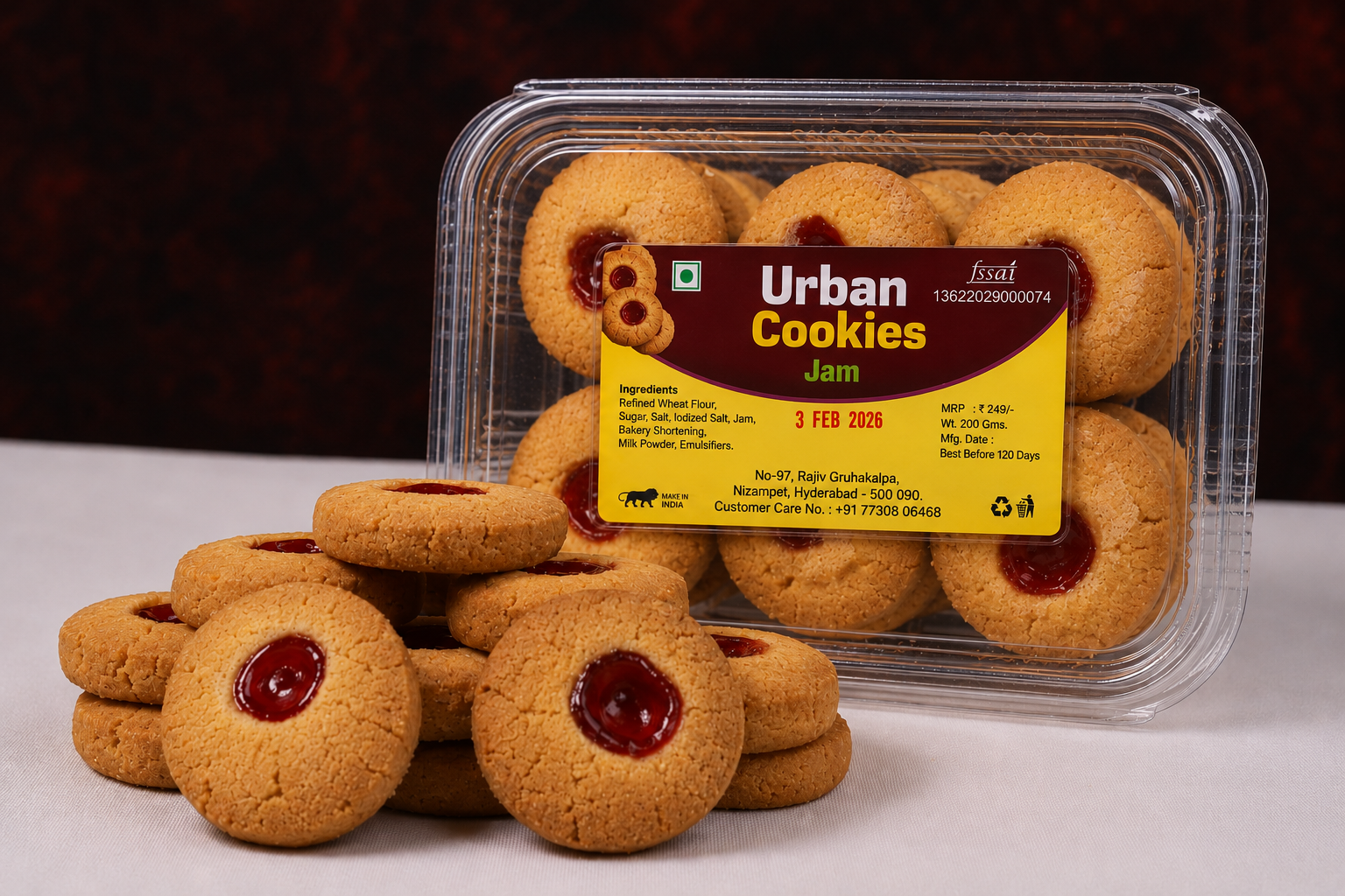 Jam Biscuit
