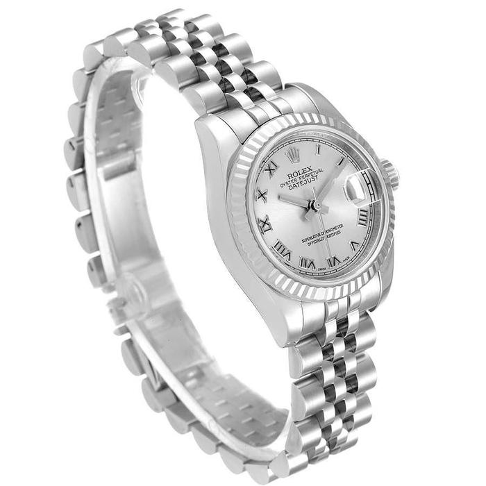 Rolex Datejust Lady 31 mm Roman Index Silver Dial Stainless Steel thumbnail 3