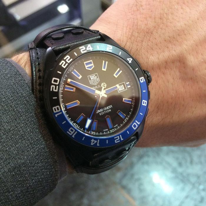 Tag Heuer Formula 1 GMT 'David Guetta' Black Titanium Automatic 43 mm thumbnail 4