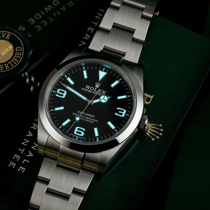 Rolex Explorer I MK.2 Oyster Steel 39 mm thumbnail 3
