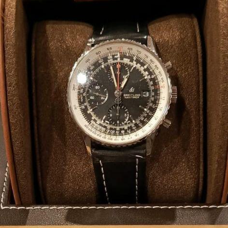 Breitling Navitimer Black Dial Chronograph 41 mm thumbnail 4