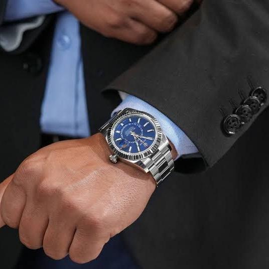 Rolex Skydweller Blue Dial Stainless Steel Oyster thumbnail 5
