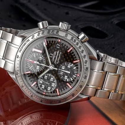 Omega Speedmaster Racing Michael Schumacher World Champion 2001 Chrono thumbnail 3
