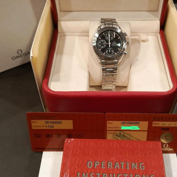 Omega Speedmaster Racing Michael Schumacher World Champion 2001 Chrono thumbnail 4