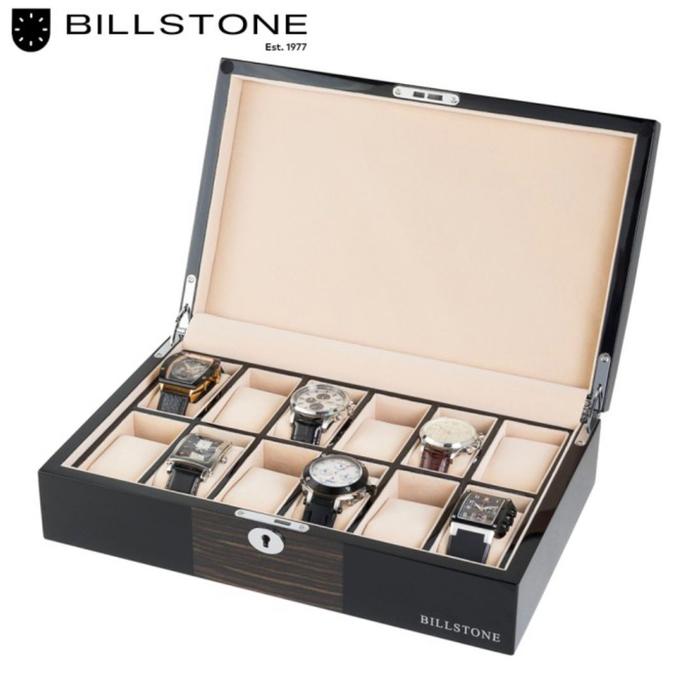 Billstone Oxford 12 Watch Box - Kotak Jam - Tempat Jam Tangan