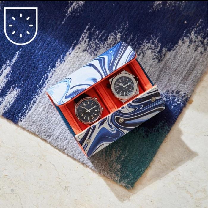 Billstone Voyager 2 Marble Watch Box - Kotak Jam Tangan - Tempat Jam