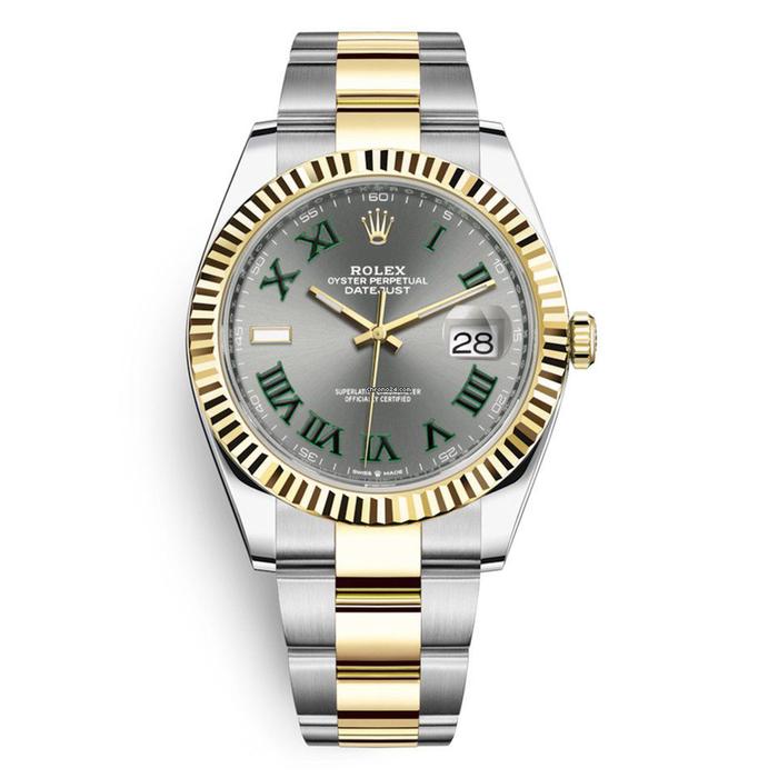 Rolex Datejust II 41m, Wimbledon Dial Steel & 18K Yellow Gold