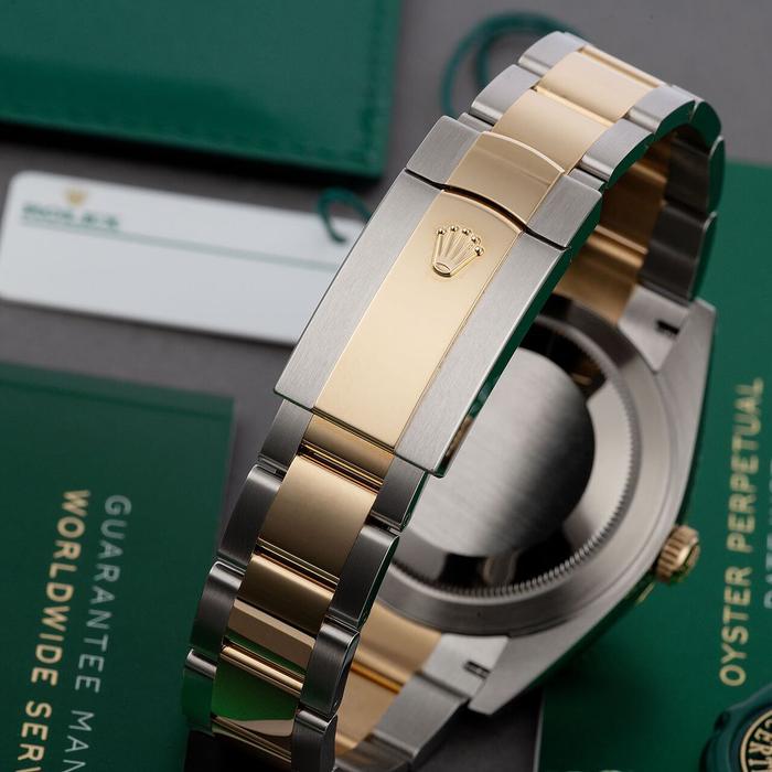 Rolex Datejust II 41m, Wimbledon Dial Steel & 18K Yellow Gold thumbnail 7