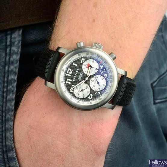 Chopard Mille Miglia Black Dial Chronograph Titanium 39 mm thumbnail 5