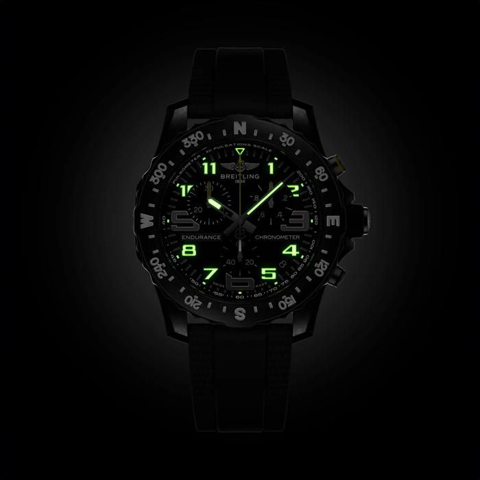 Breitling Endurance Pro Black Carbon Breitlight Chronograph Quartz - New in Box thumbnail 6