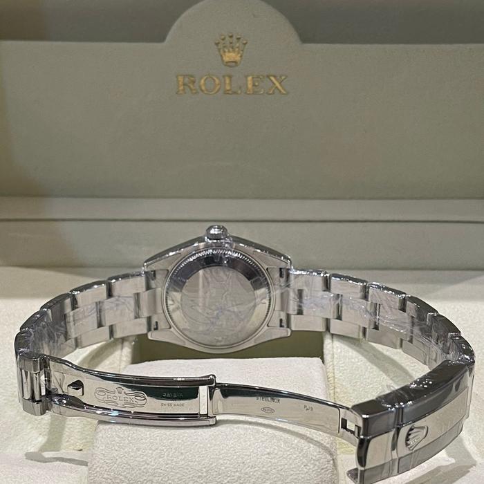 Rolex Datejust Lady 31m, Diamonds Index Silver Dial Oyster thumbnail 3