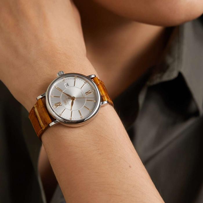 IWC Portofino Diamonds Index Silver Dial Automatic 37 mm - 2018 thumbnail 8