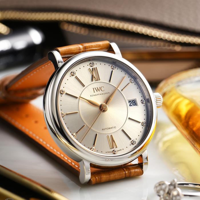 IWC Portofino Diamonds Index Silver Dial Automatic 37 mm - 2018 thumbnail 9