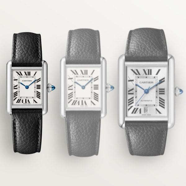 Cartier Tank Must De ‘S’ with Leather Quartz 22m - New in Box thumbnail 6