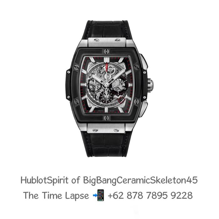 Hublot Spirit of Big Bang Black Ceramic with Skeleton Dial Titanium