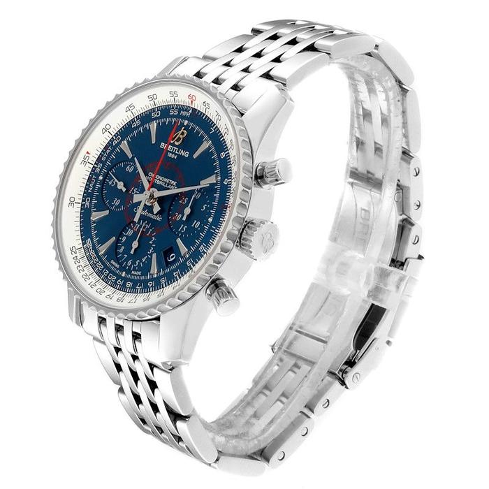 Breitling Montbrillant B01 Blue Dial Chronograph Limited Edition 40mm