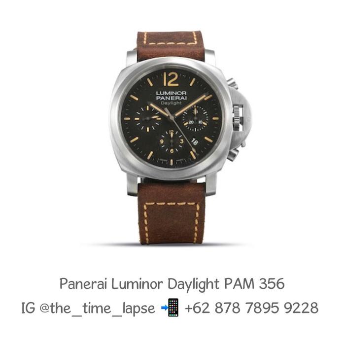 Panerai Luminor Daylight PAM 356 Dark Brown Strap