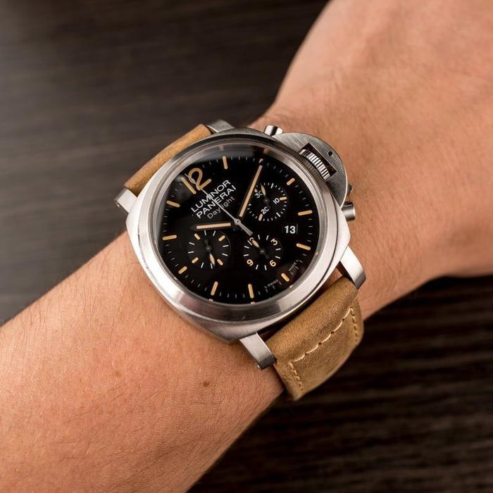 Panerai Luminor Daylight PAM 356 Dark Brown Strap thumbnail 5