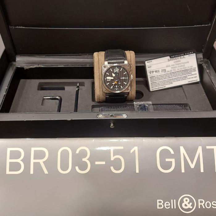 Bell & Ross - BR03-51 GMT Titanium with Carbon Dial thumbnail 4