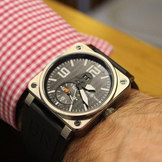 Bell & Ross - BR03-51 GMT Titanium with Carbon Dial thumbnail 5