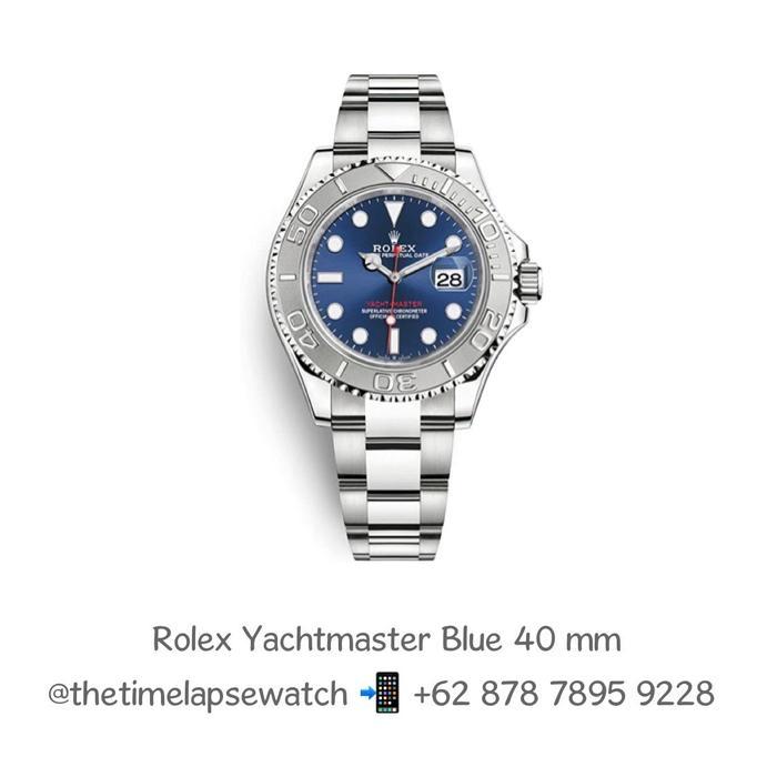 Rolex Yachtmaster Blue 40 mm