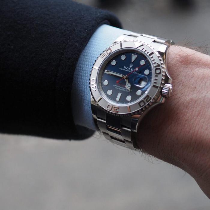 Rolex Yachtmaster Blue 40 mm thumbnail 5