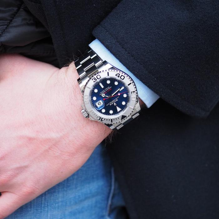 Rolex Yachtmaster Blue 40 mm thumbnail 6