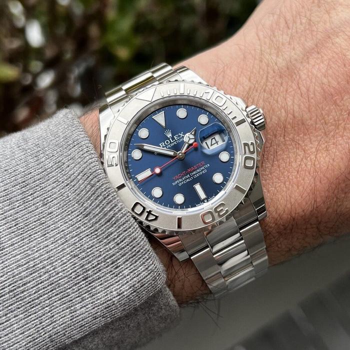 Rolex Yachtmaster Blue 40 mm thumbnail 7