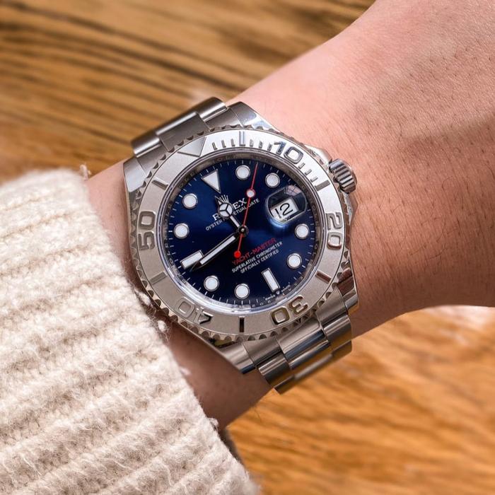 Rolex Yachtmaster Blue 40 mm thumbnail 8