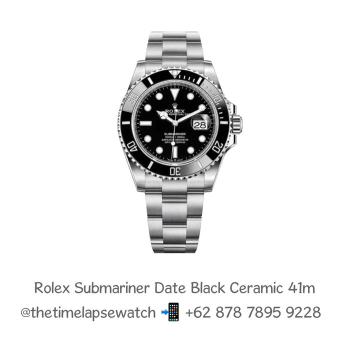 Rolex Submariner Date Ceramic Bezel 41 mm