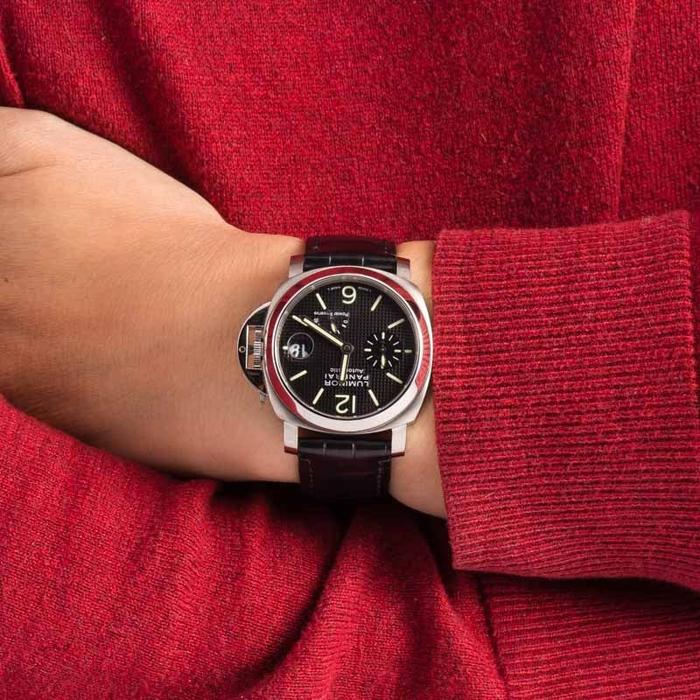 Panerai Luminor Power Reserve Hobnail Dial PAM 241 - 40mm thumbnail 6