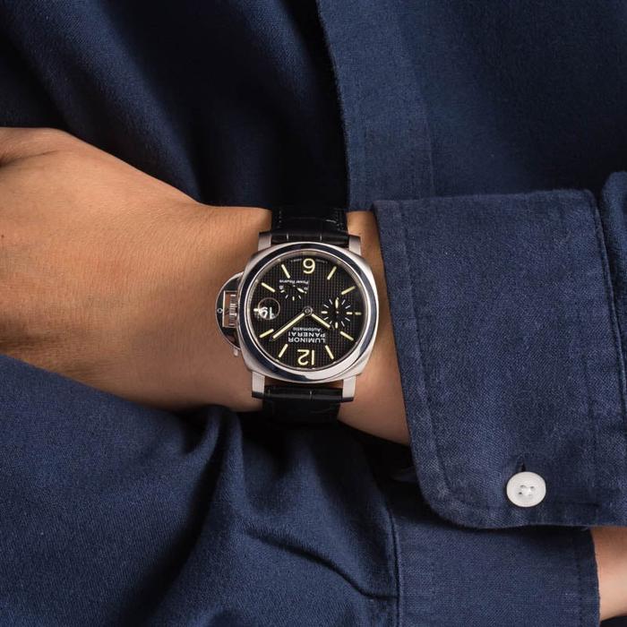 Panerai Luminor Power Reserve Hobnail Dial PAM 241 - 40mm thumbnail 8